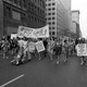 Women demonstrators march down 5th Ave., at 52nd street in New York City on Aug. 26, 1970. Photo via AP.